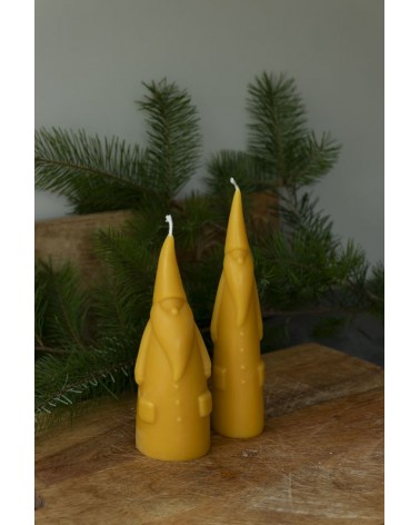 Bijenwaskaars Kerstman 