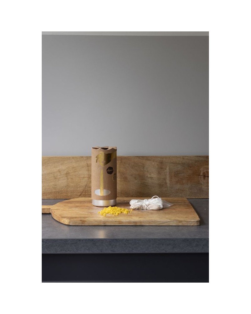 ZDK Dompelpakket met bijenwaskorrels en lont in dompelblik